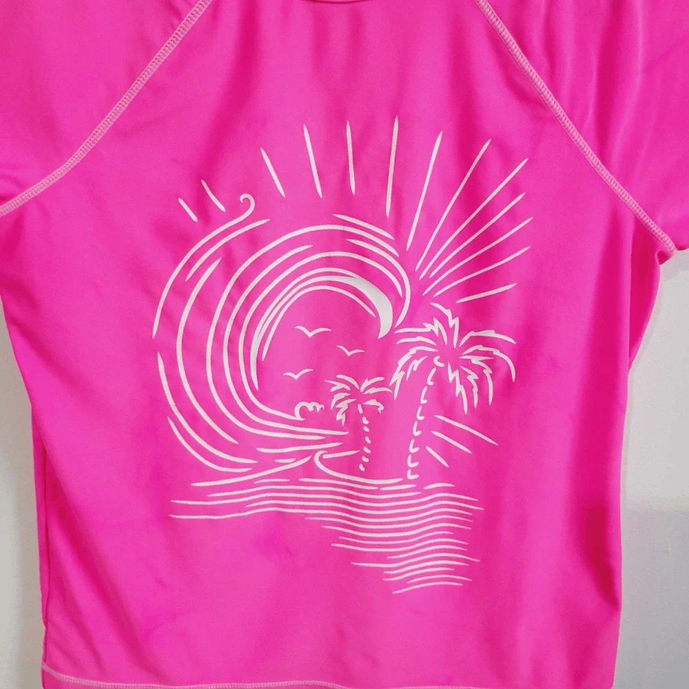 Old Navy Kids Short Sleeve Swim T-Shirt Size Large